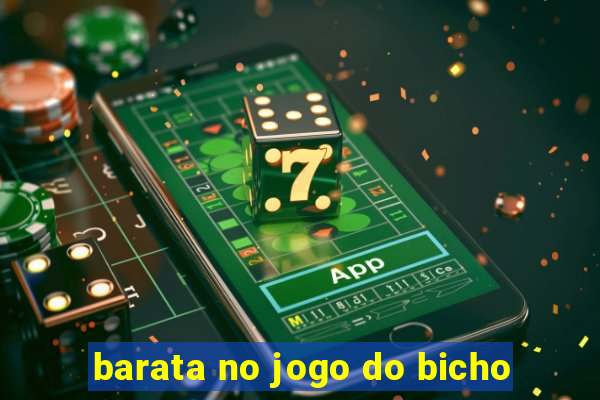 barata no jogo do bicho